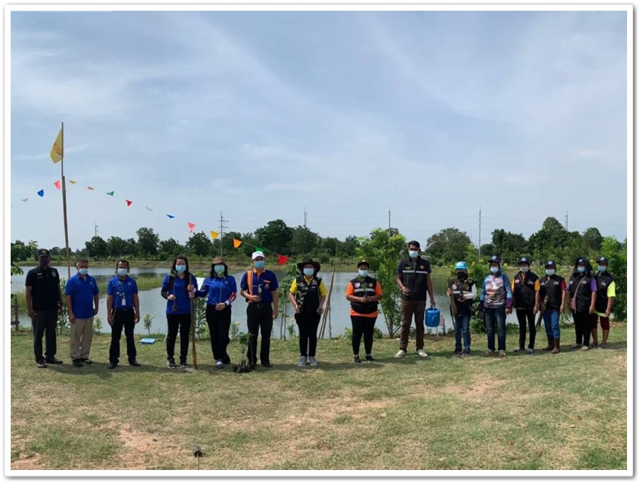 ﻿สำนักงานบังคับคดีจังหวัดนครราชสีมา สาขาสีคิ้ว ร่วมกิจกรรมวันต้นไม้ประจำปีของชาติ พ.ศ. 2564